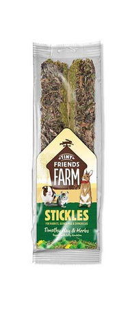 Tiny Friends Farm Timothy Hay & Herb Stickle 100g