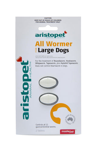 Aristopet Allwormer Dog 20kg 2pk