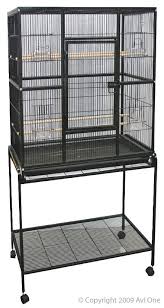 Cage 604 Square Black 82 X 46 X 152cm