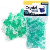 Aqua One Crystal Gems Acrylic Lucky Charm Green 142g