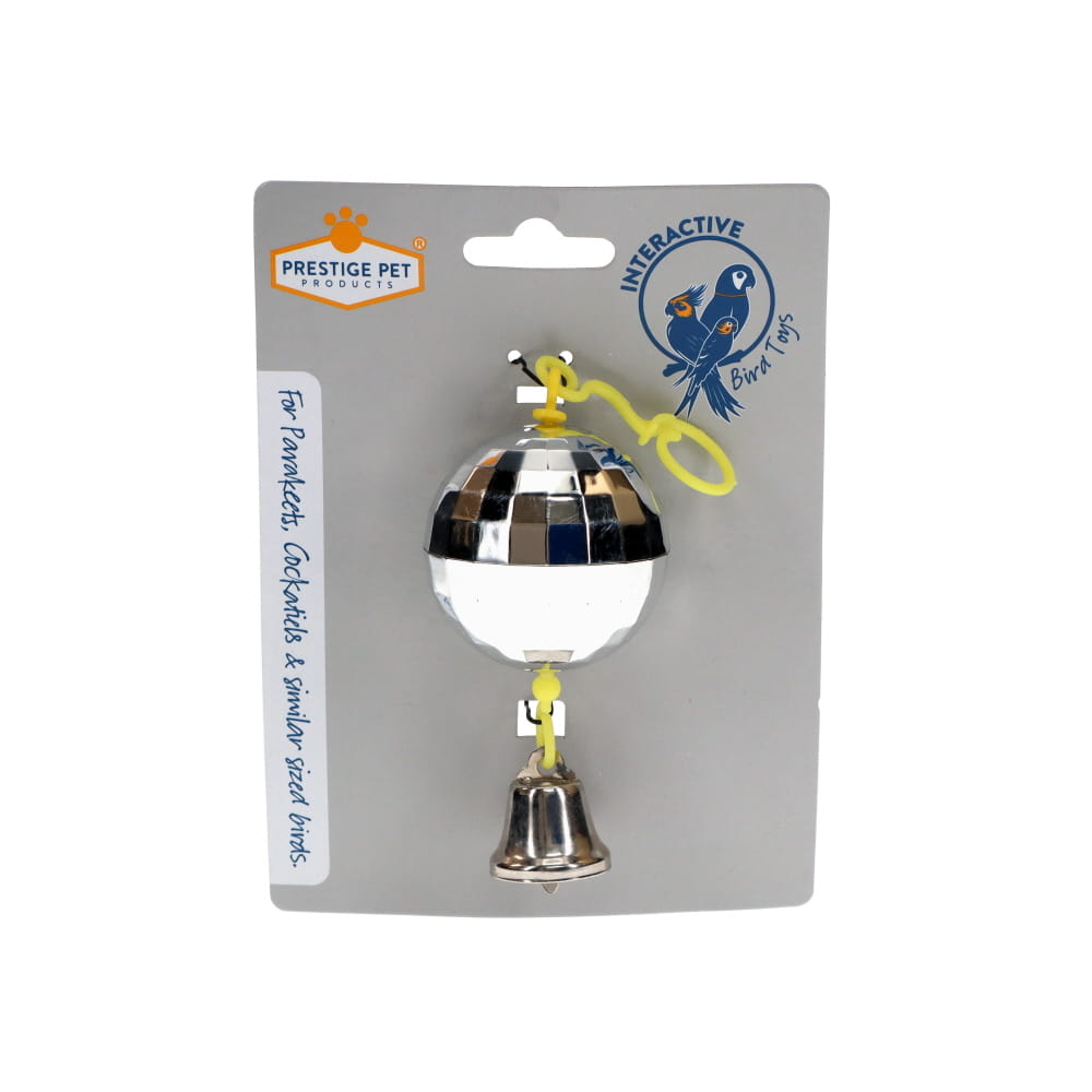 Prestige Bird Toy Disco Ball 14cm