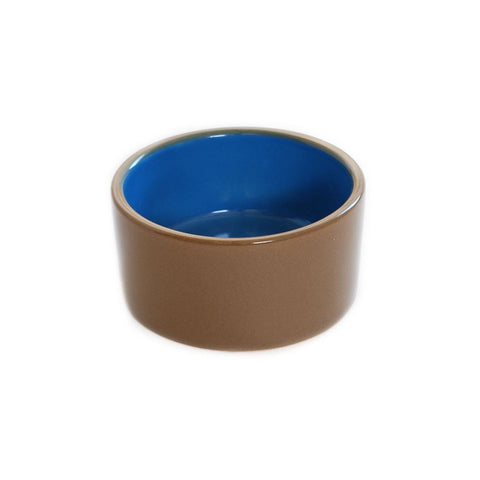 Ceramic Squeak Blue Deep Bowl