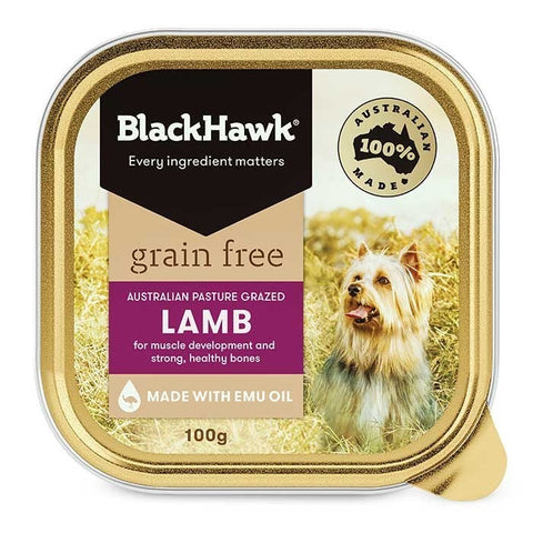Black Hawk Grain/ Free Lamb Tray 100g*