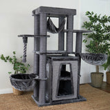 Kazoo Kitty Tall Cubby Playground Charcoal Grey