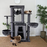 Kazoo Kitty Tall Cubby Playground Charcoal Grey