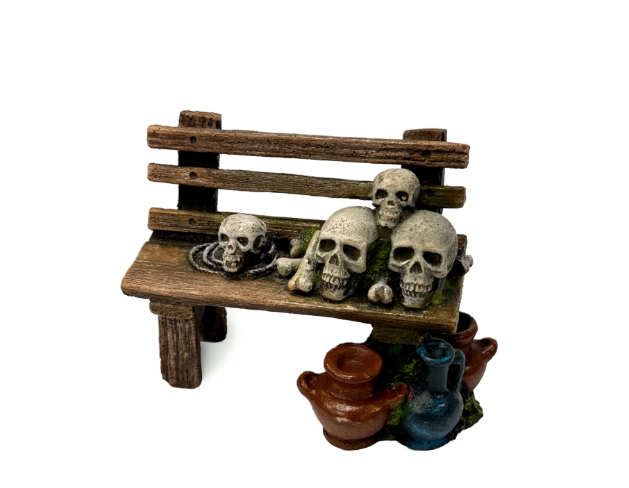 Kazoo Skull On Chair