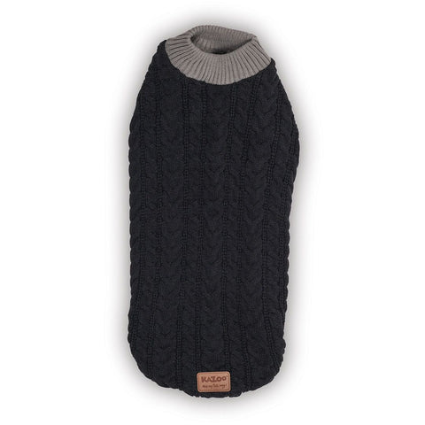 Black Cable Knit [sz:53cm Cl:black St:indoor]