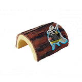 Zoomed Reptile/turtle Half Log Hut Small Z