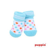 Puppia Socks Polka Dot Sky Blue S Z