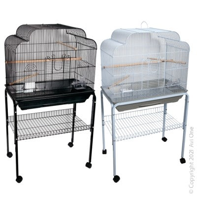 AVI ONE FANCY TOP CAGE W STAND 66X38X120cm