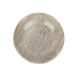 CATTITUDE CAT SAUCER MELAMINE FRENCH OAK GREY
