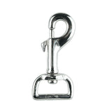 Snap Swivel Hook Brass Flat Eye 25mm Z
