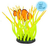 SEA ANEMONE W CLOWN FISH SILICONE S