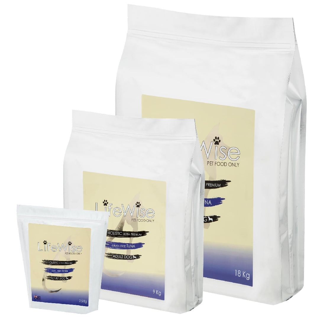 LIFEWISE CANINE WILD TUNA W VEG GF 2.5KG