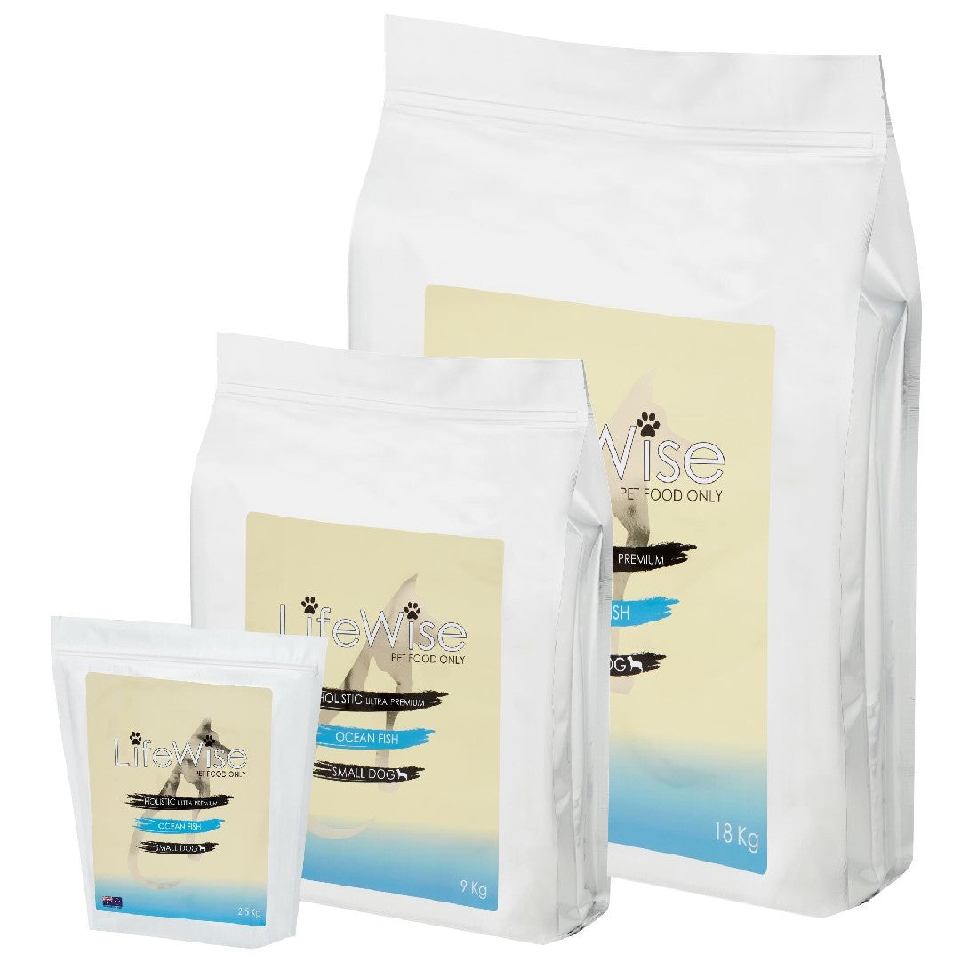 Lifewise Canine Ocean Fish W Rice & Veg Small Bites 18kg