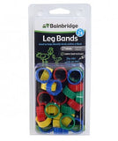 POULTRY LEG RINGS 8MM MIXED 24