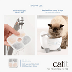 Pixi Fountain Filter Cartridge 3pk