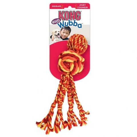 Kong Wubba Weaves W Rope Small