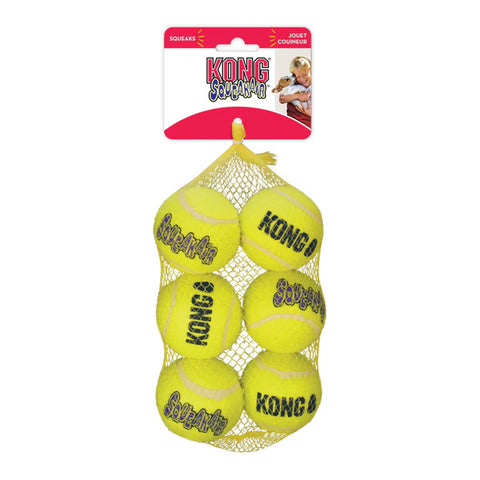 Kong Airdog Squeaker Balls Medium 6-pack