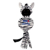 Kong Wubba No Stuff Zebra Large