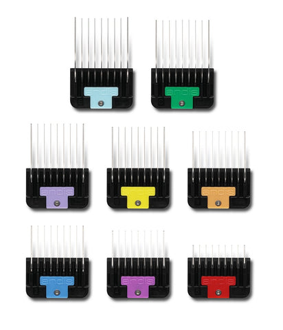Andis Comb Universal Stainless Steel - 8 Pc Set
