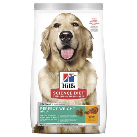 Hills Science Diet Perfect Weight Adult Dry Dog Food 12.9kg
