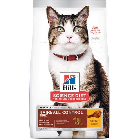 Hills Science Diet Hairball Control Adult Dry Cat Food 4kg