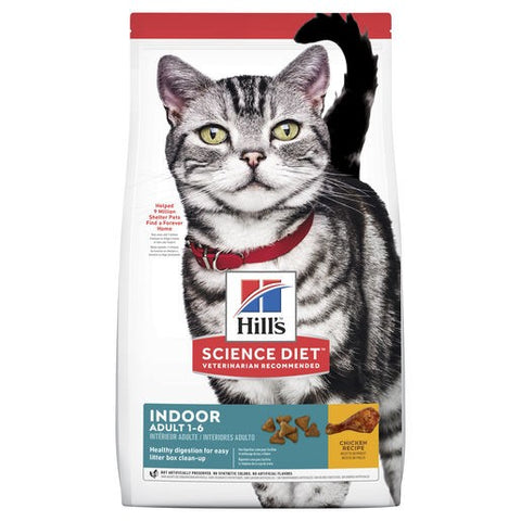 Hills Science Diet Indoor Adult Cat Dry Food 4kg