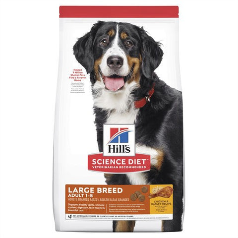 Hills Science Diet Canine Adult Large Breed Dry Dog Food 12kg
