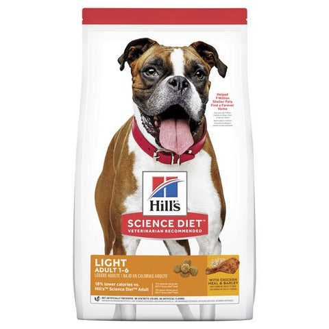 Hills Science Diet Canine Light Adult Dry Dog Food 12kg