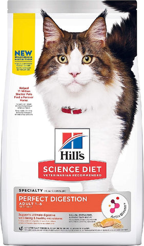 Hills Science Diet Cat Perfect Digestion Adult 2.72kg