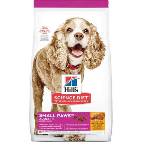 Hills Science Diet Small Paws Adult 11+ Dry Dog Food 2.04kg