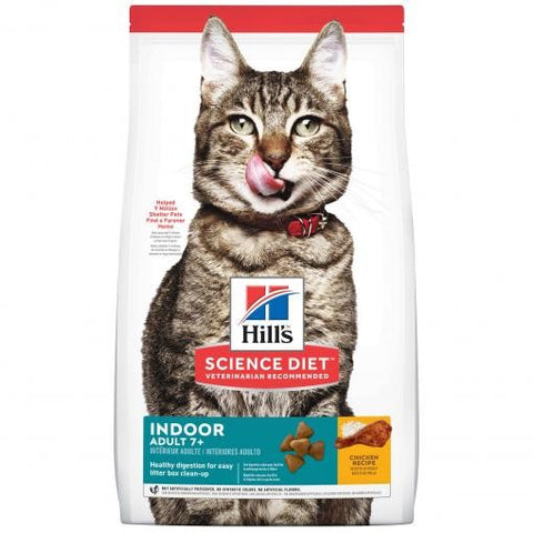 Hills Science Diet Adult 7+ Indoor Dry Cat Food 3.17kg