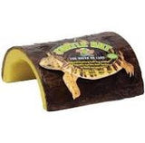 Zoomed Reptile/turtle Half Log Hut Mediu