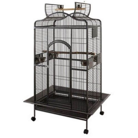 Cage Curved Open Top Parrot 36"