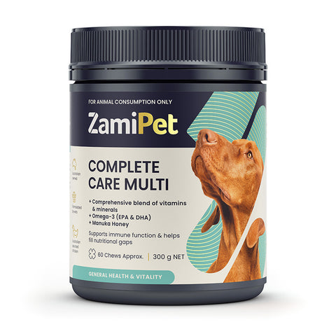 Zamipet Complete Care Multi For Dogs 300g 60 Chews