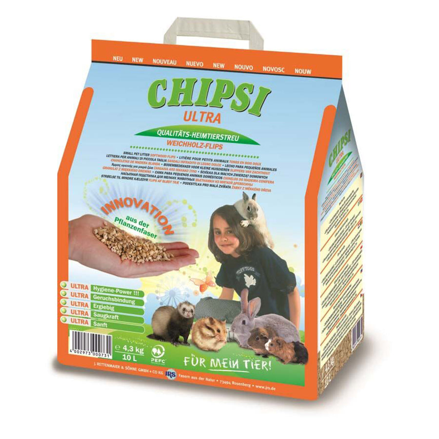 Chipsi Ultra Softwood 4.3kg/10l