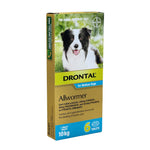 Drontal Dog Allwormer 10kg  6 Tablets