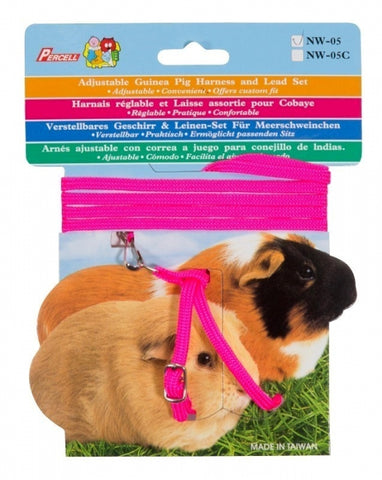 Guinea Pig Harness & Lead Set Pink