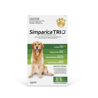 Simparica Trio 20-40kg 3pack