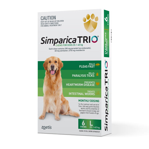 Simparica Trio 20-40kg 6pack