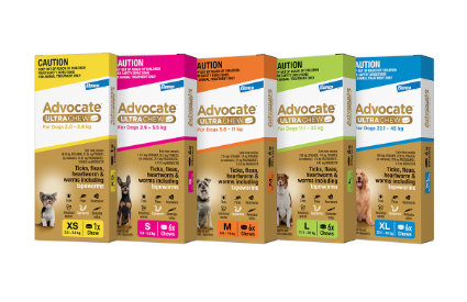 Advocate Ultra Chew For Dogs 11-22kg 3pk