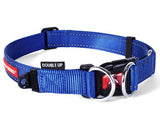 Ezydog Collar Double Up Medium Blue 