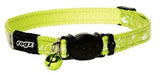 Rogz Silkcat Collar Lime Filigree 11mm