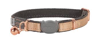 Rogz Urbancat Safety Collar Gold Rush S