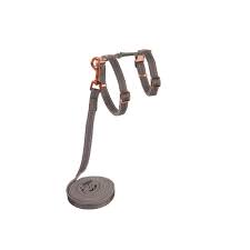 Rogz Urbancat Control Harness And Lead Dove Grey S