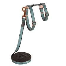 Rogz Urbancat Control Harness And Lead Turquoise Moon S