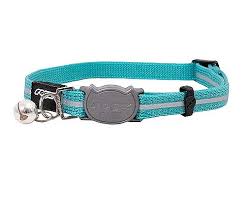 Rogz Alleycat Safety Collar Teal Xs