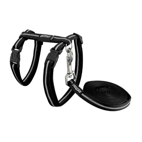 Alleycat 11mm Harness & Lead Blk