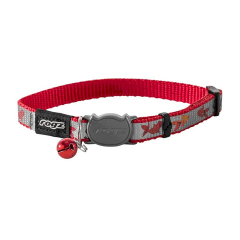 Reflectocat Collar 11mm Red Fish